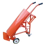 cylinder gas bottle trolley